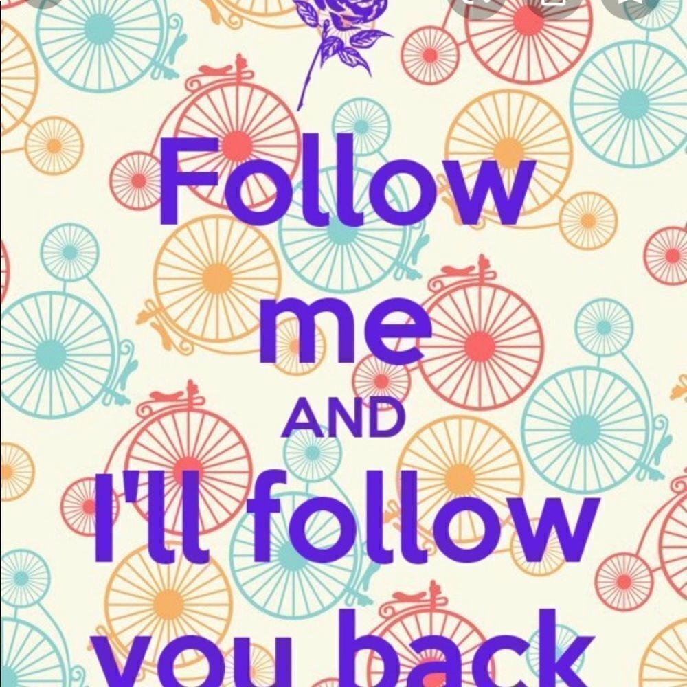 Follow me & I will follow you! 🤩🤪🥳